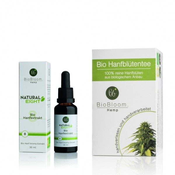 CBD Wohlfühlset Bio Hanfextrakt 8% 30ml