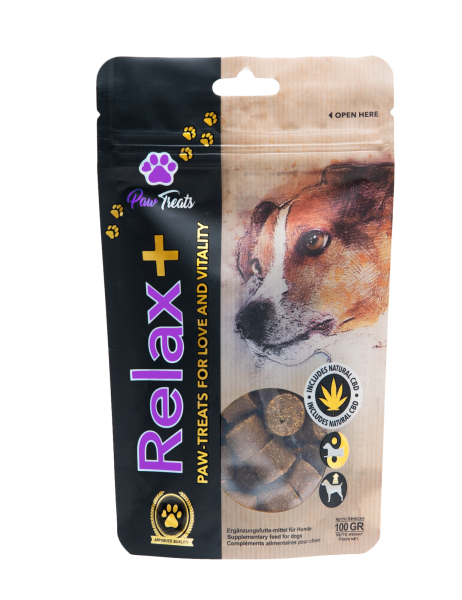 Relax+ CBD Snack 100g - Paw Treats