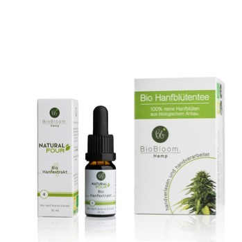 CBD Wohlfühlset Bio Hanfextrakt 4% 30ml