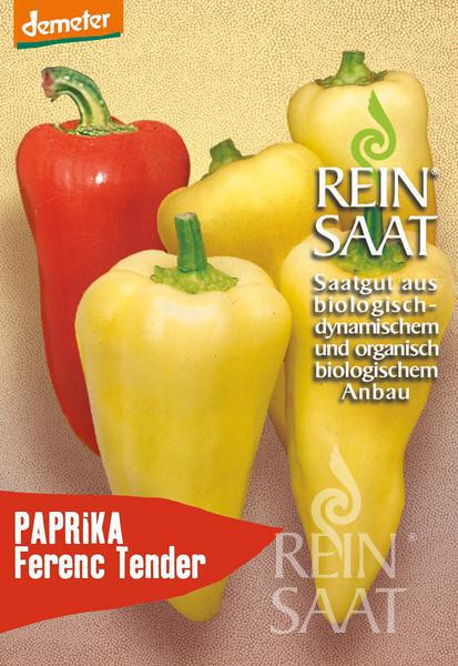 Bio Paprika Ferenc Tender Saatgut 40Stk.