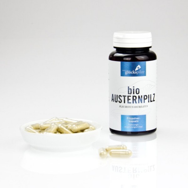 Bio Austernpilz - Bio Pilzpulverkapseln 120 Stk.