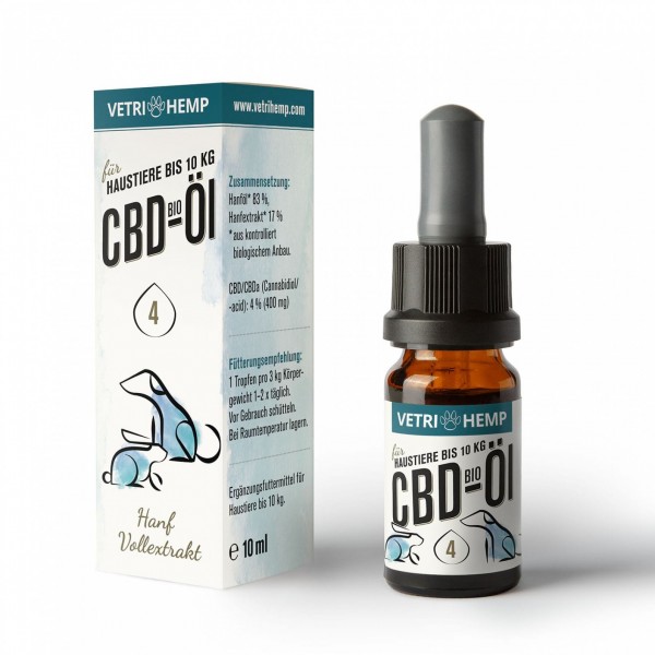 Bio CBD-Öl 4%, 10ml