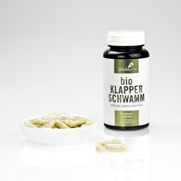 Bio Klapperschwamm - Bio Pilzpulverkapseln 120 Stk.