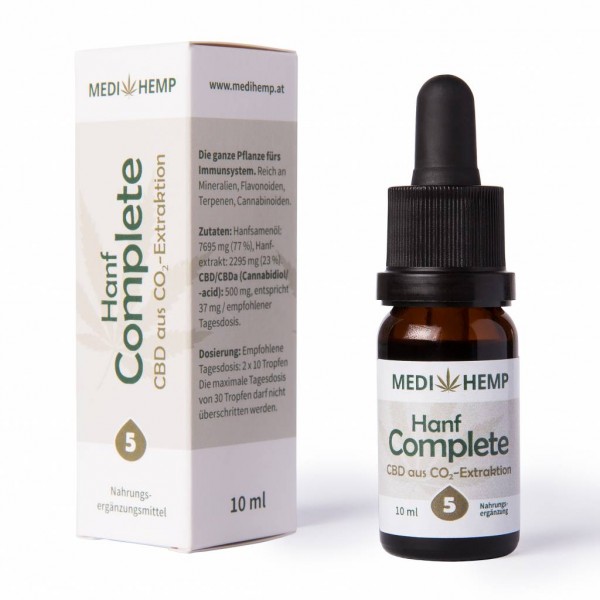 Medihemp Hanf Complete CBD 5% 10ml