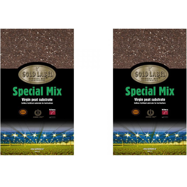 Gold Label Spezial Mix Erde 45L - 2 Säcke
