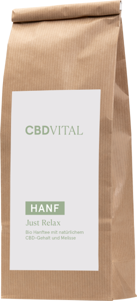 CBD Hanfblättertee Bio 1,5% - just relax