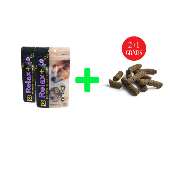 Relax+ CBD Snack 100g 2+1 Hanf Leckerlies Gratis