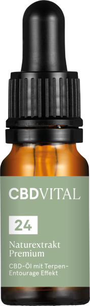 CBD Öl Naturextrakt Premium 24% 10ml