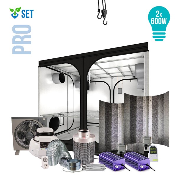 Secret Jardin Komplettset Pro 240 - 2x 600W
