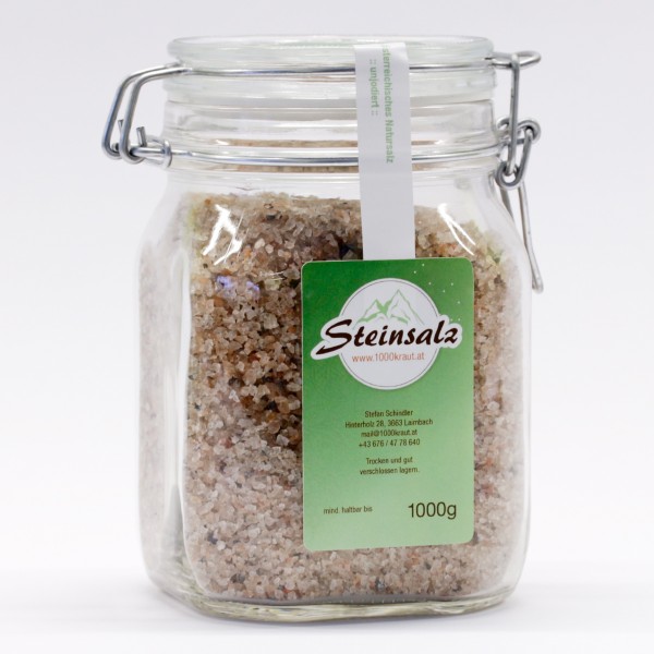 Steinsalz Grobes 4mm 1000g