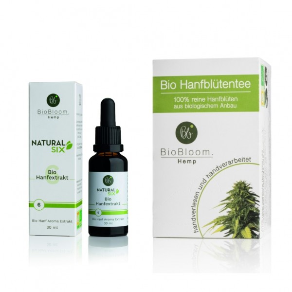 CBD Wohlfühlset Bio Hanfextrakt 6% 30ml