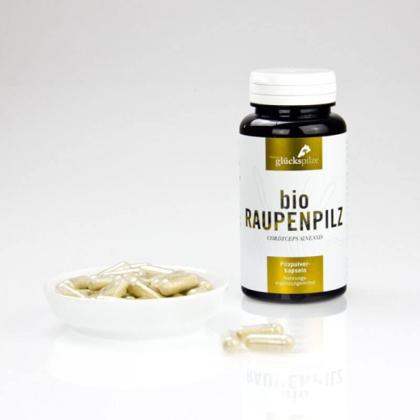 Bio Raupenpilz - Bio Pilzpulverkapseln 120 Stk.