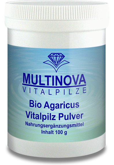 Bio Agaricus Pulver 100g