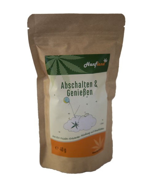 Abschalten und genießen Bio Hanftee, 40g