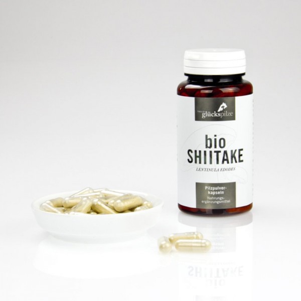 Bio Shiitake - Pilzpulverkapseln 120Stk.